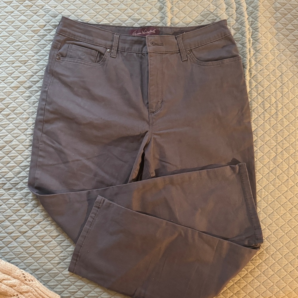 Gloria Vanderbilt Slate Pants